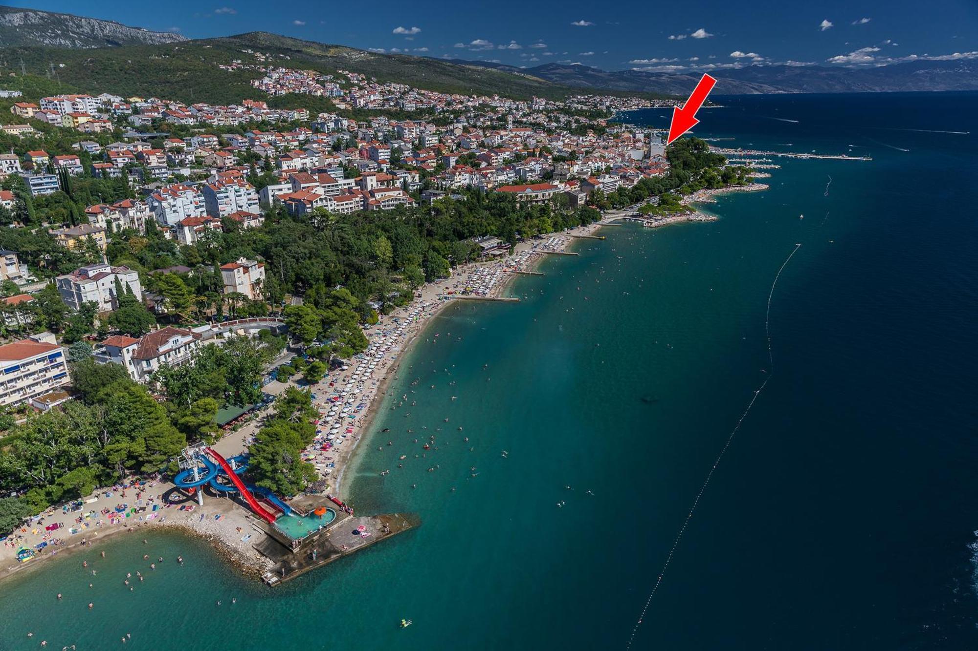 Photel Studio Apartments Crikvenica Bagian luar foto