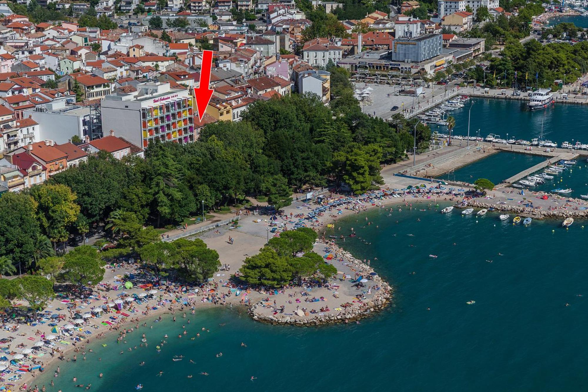 Photel Studio Apartments Crikvenica Bagian luar foto
